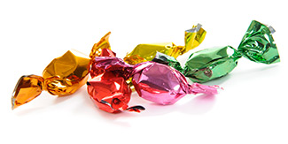 caramelle mini al gusto frutta